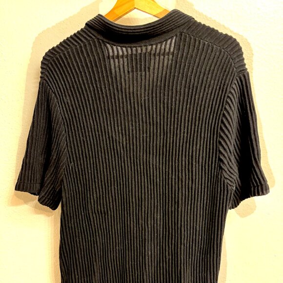 Button-Through Sweater Polo - Picture 2 of 2